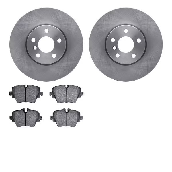 6502-32114, Rotors with 5000 Advanced Brake Pads, Dynamic Friction Co, Mfr#: 6502-32114